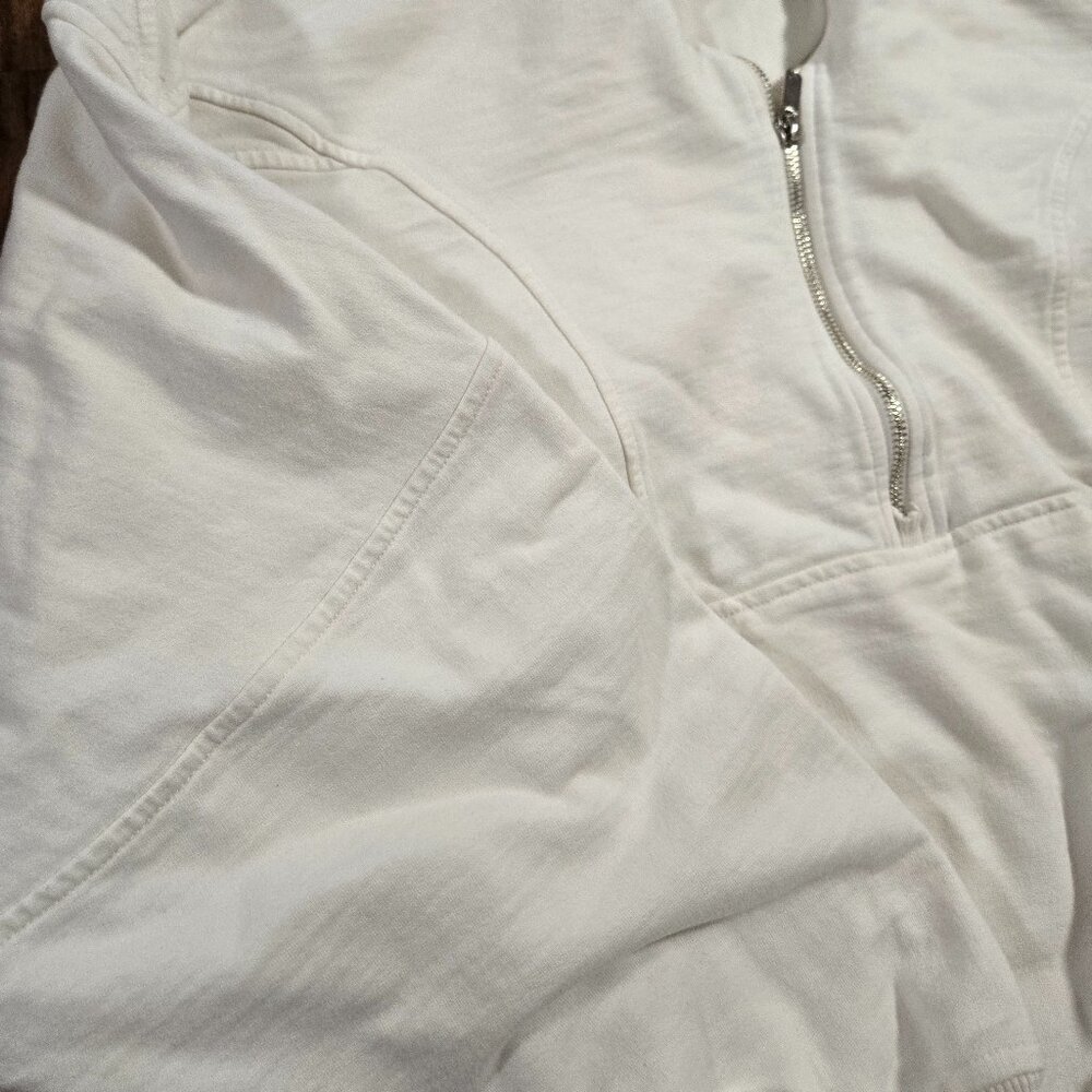 Booty by Brabants White/Ivory Half-Zip Pullover size S/M - Picture 5 of 10